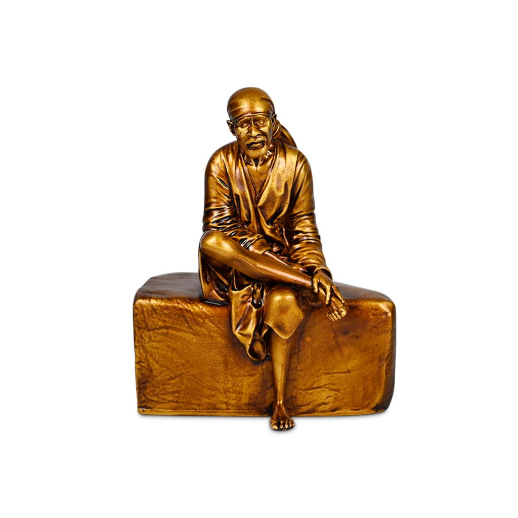 Artarium Resin 4 Inch Shirdi Sai Baba Idol